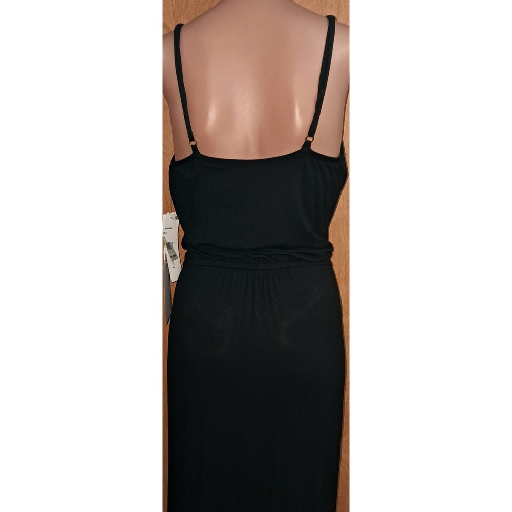 La Blanca Resortwear Black Swimsuit Cover,‎ 59" Long, 43" Slit on each side - Picture 5 of 9